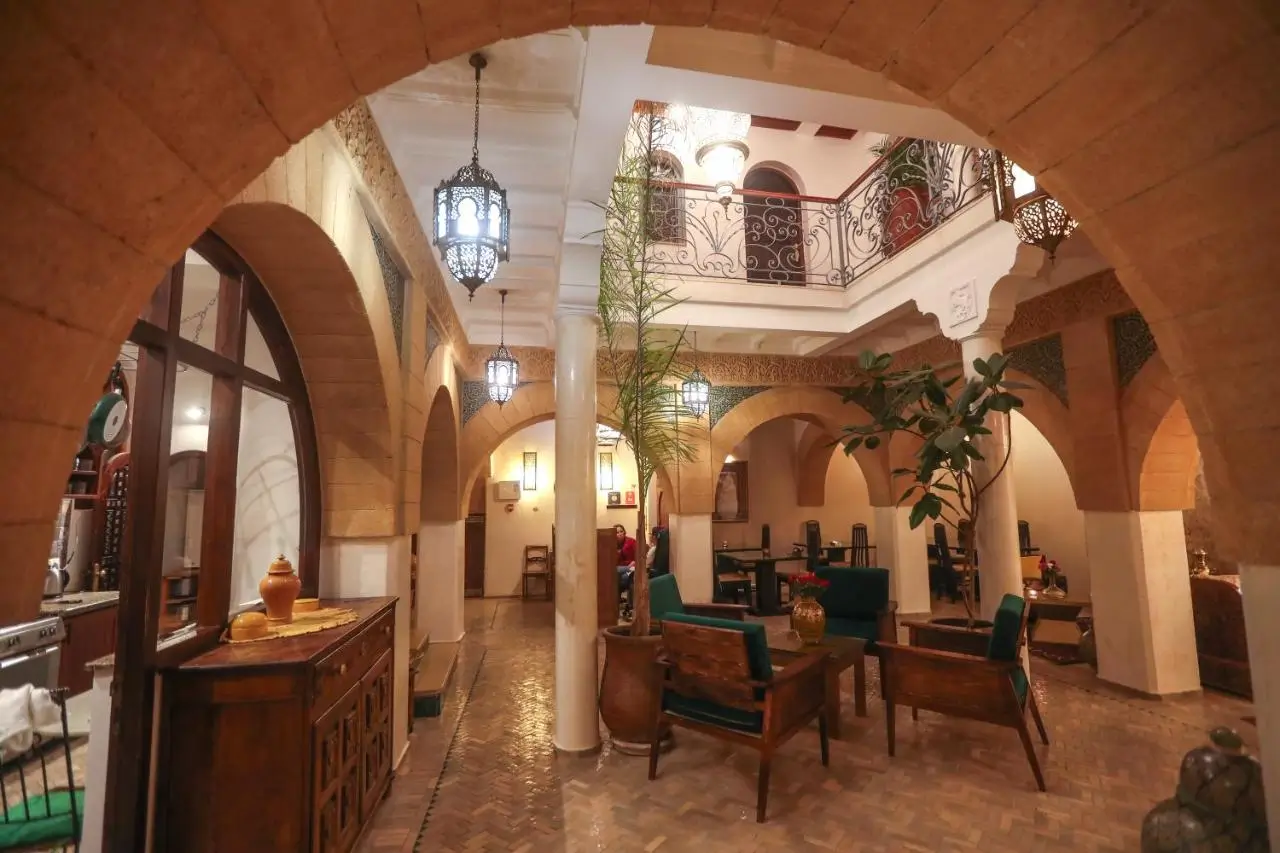 Riad Perle D'Eau, Essaouira.livingroom